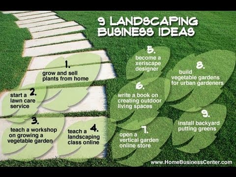 Business plan for landscape company